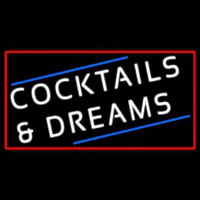 Cocktails And Dreams Bar Neonskylt