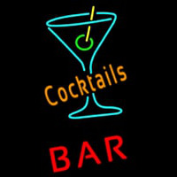 Cocktails Bar Neonskylt