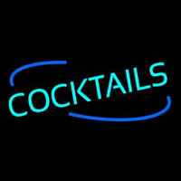 Cocktails Neonskylt