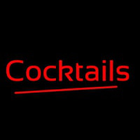 Cocktails Neonskylt