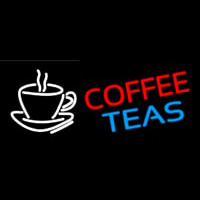 Coffee Teas Neonskylt