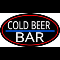 Cold Beer Bar Neonskylt