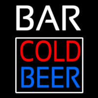Cold Beer Bar Neonskylt