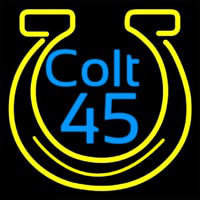 Colt 45 Beer Sign Neonskylt