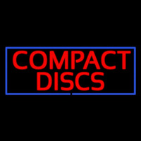 Compact Discs Neonskylt
