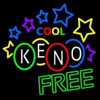 Cool Keno Free Neonskylt