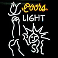 Coors Liberal Öl Bar Neonskylt