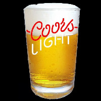 Coors Light Beer Glass Beer Sign Neonskylt