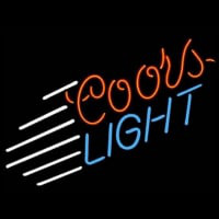 Coors Light Blue Stripe Neonskylt