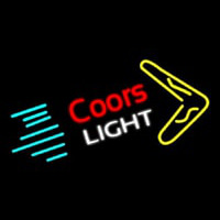 Coors Light Boomerang Beer Neonskylt