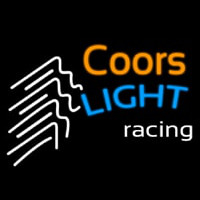 Coors Light Racing Beer Neonskylt