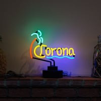 Corona Desktop Neonskylt