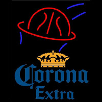 Corona E tra Basketball Beer Sign Neonskylt