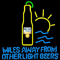 Corona E tra Miles Away From Other Beers Beer Sign Neonskylt
