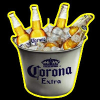 Corona E tra On Ice Beer Sign Neonskylt