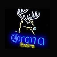 Corona Extra Öl Bar Öppet Neonskylt