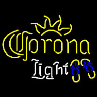 Corona Light Flip Flops Beer Sign Neonskylt