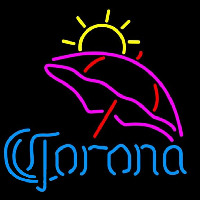 Corona Umbrella Beer Sign Neonskylt