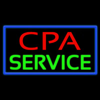 Cpa Service Neonskylt