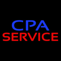 Cpa Service Neonskylt
