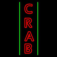 Crab Vertical 1 Neonskylt
