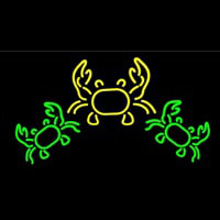 Crabs Logo 1 Neonskylt