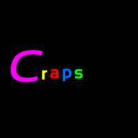 Craps 2 Neonskylt