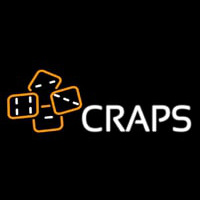 Craps With Hand Logo 1 Neonskylt