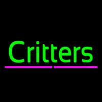 Critters Neonskylt