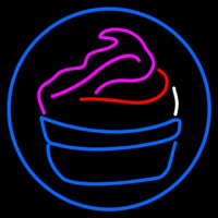 Cupcake Logo Neonskylt