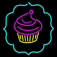 Cupcake Logo Neonskylt