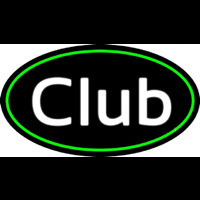Cursive Club Neonskylt