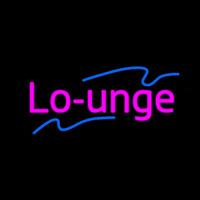 Cursive Lounge Neonskylt