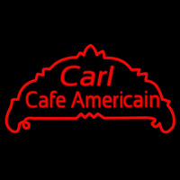 Custom Carl Cafe Americain 1 Neonskylt
