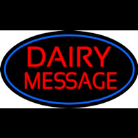 Custom Dairy On Logo Neonskylt