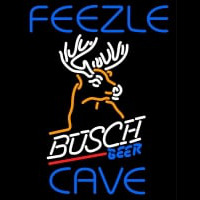 Custom Feezle Cave Busch Beer Mountain Buck Neonskylt