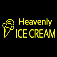 Custom Heavenly Ice Cream Cone Neonskylt