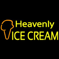 Custom Heavenly Ice Cream Cone Neonskylt