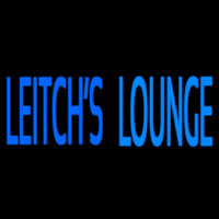 Custom Leitchs Lounge Neonskylt