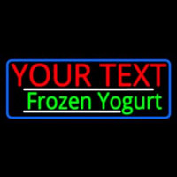 Custom Made Frozen Yogurt Neonskylt