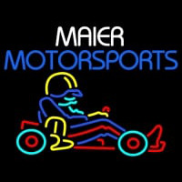 Custom Maier Motorspots Go Kart Neonskylt