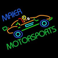 Custom Maier Motorspots Go Kart Neonskylt