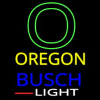 Custom Oregon Wings With Busch Light Real Neon Glass Tube Neonskylt