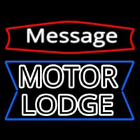 Custom Personalized Motor Lodge Neonskylt