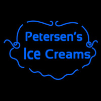 Custom Petersens Ice Creams Neonskylt