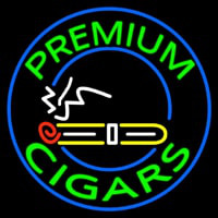 Custom Premium Cigars 1 Neonskylt