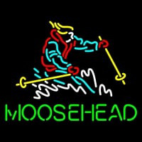Custom Steamboat Moosehead Beer Neonskylt