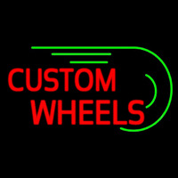 Custom Wheels Neonskylt