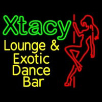 Custom Xtacy Lounge And Exotic Dance Bar Neonskylt