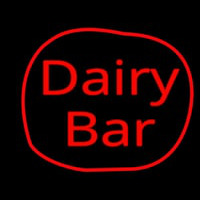 Dairy Bar Neonskylt